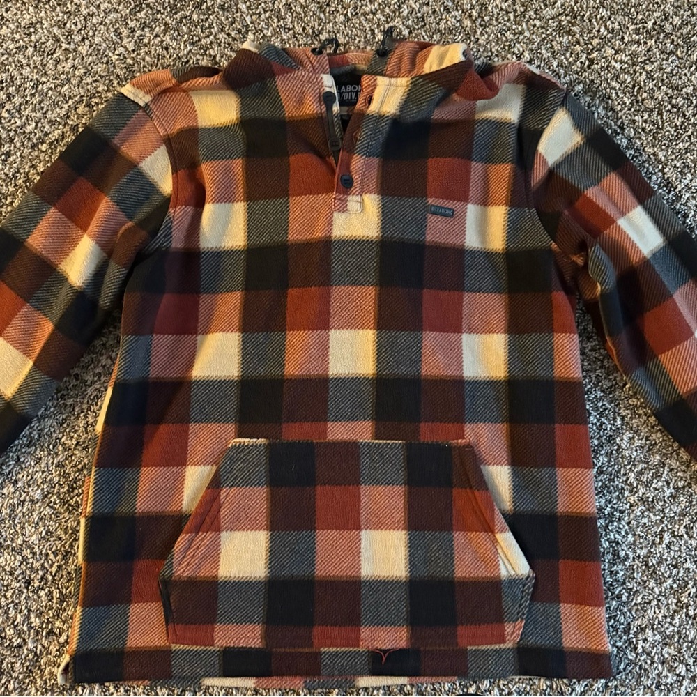 Billabong Hoodie - Fleece Button Sweater Jacket - Picture 2 of 3